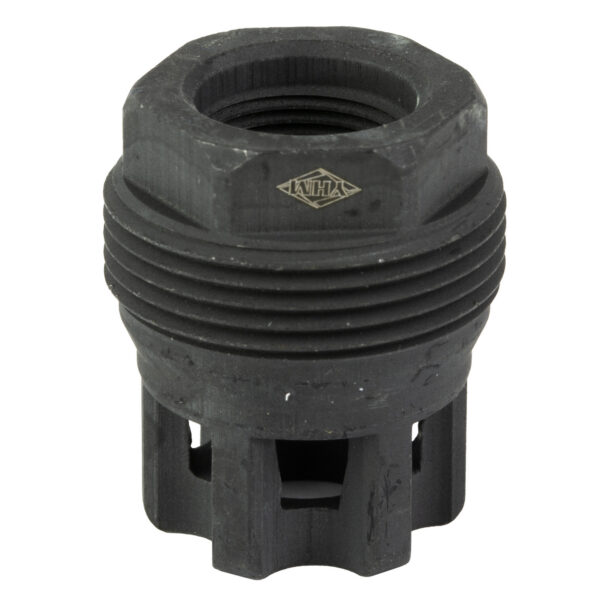 Alternative view of YHM MUZZLE BRAKE 1/2-28 BLACK