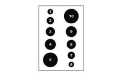 ACTION TGT CIR COMMAND TRNG 100PK