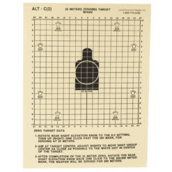 ACTION TGT 25 METERS DOD M16A2 100PK