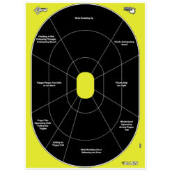 ALLEN EZ AIM 12X18 HG TRAINER 8PK