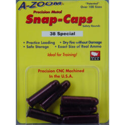 AZOOM SNAP CAPS 38SPL 6/PK RED