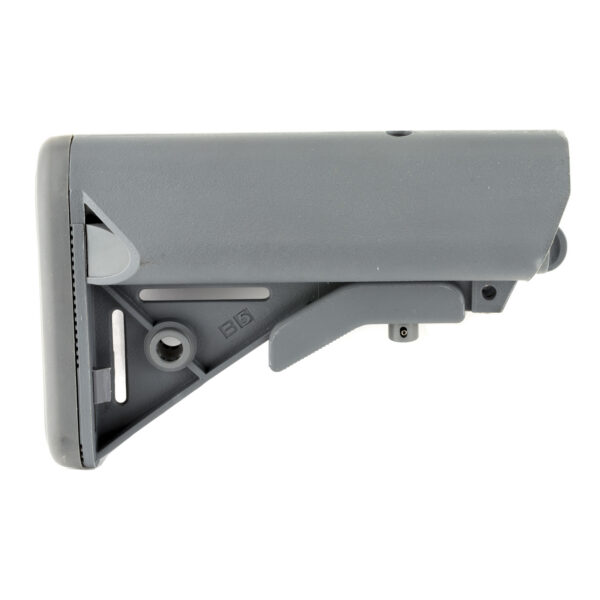Alternative view of B5 SOPMOD STK MIL-SPEC GRY