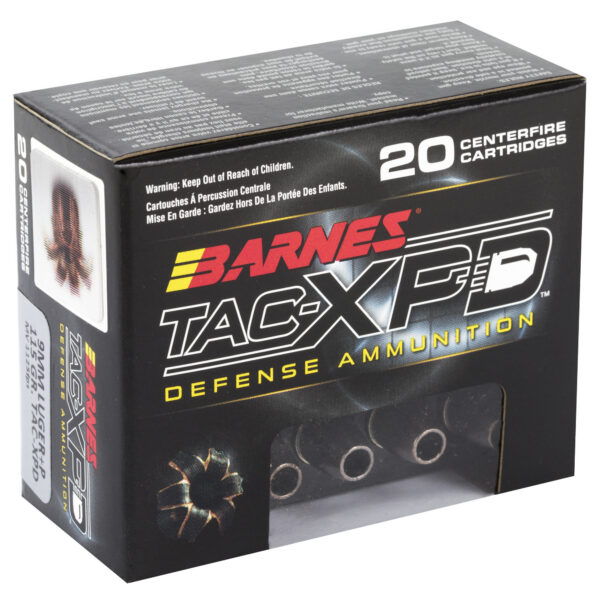 Alternative view of BARNES TAC-XPD 9MM 115GR HP 20/200