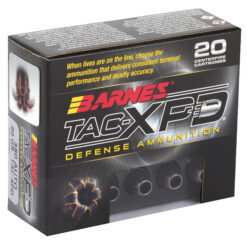 Alternative view of BARNES TAC-XPD 380ACP 80GR HP 20/200