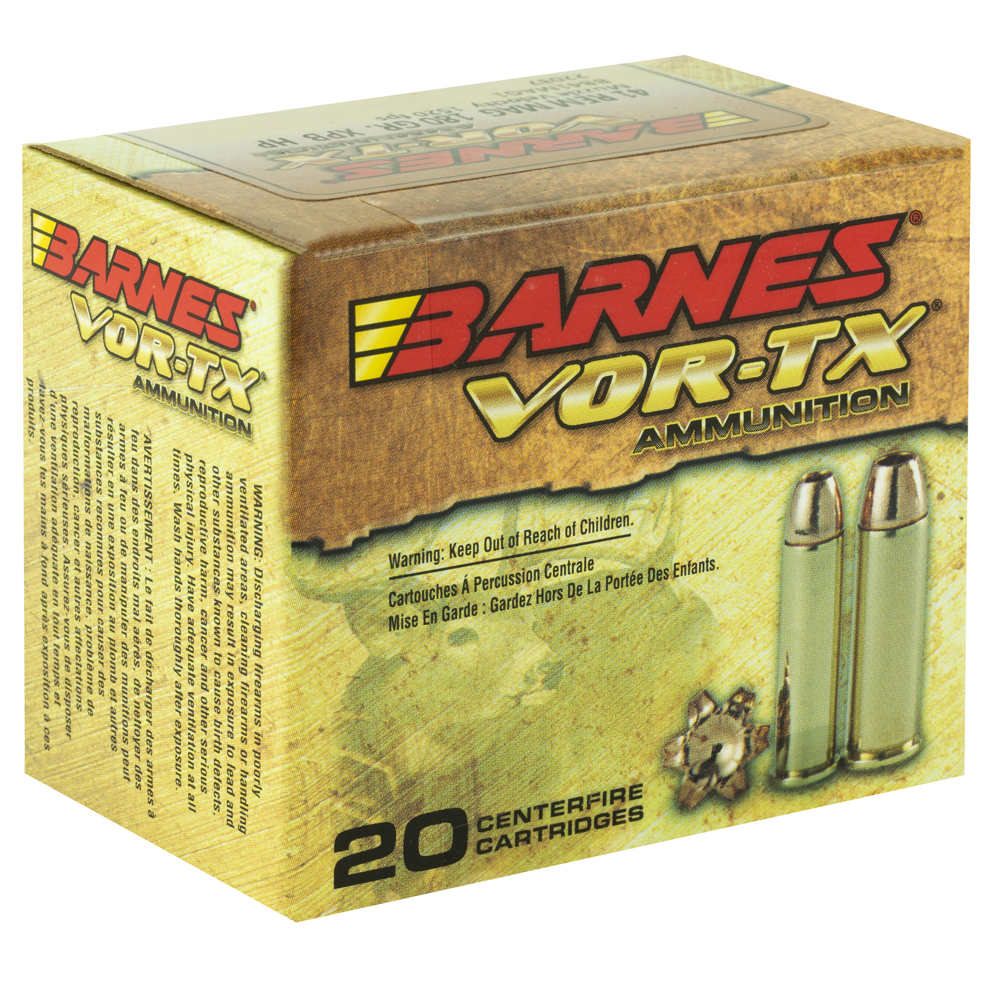 BARNES VOR-TX 41MAG 180GR XPB 20/200 - Image 2