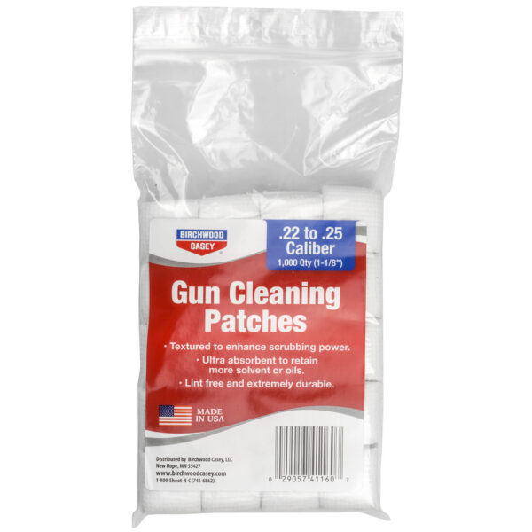 B/C PATCHES 1-1/8.22-.25CAL 1000PK
