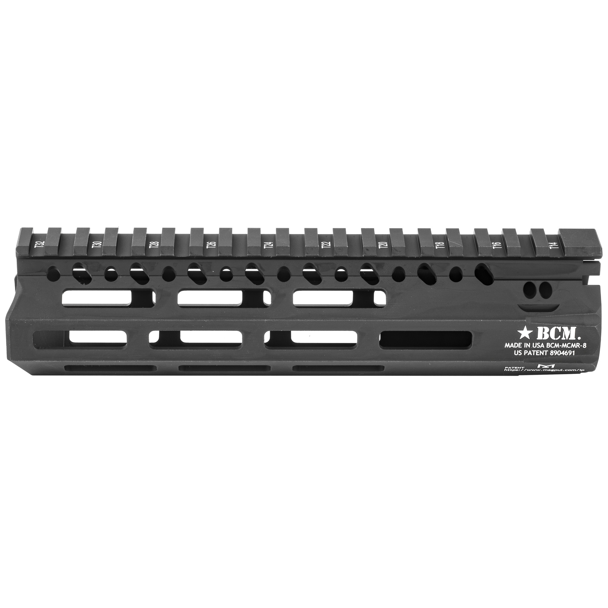 BCM GUNFTR MCMR RAIL 556 8 BLK MLOK - Image 3
