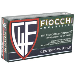 Alternative view of FIOCCHI 308WIN 150GR FMJBT 20/200