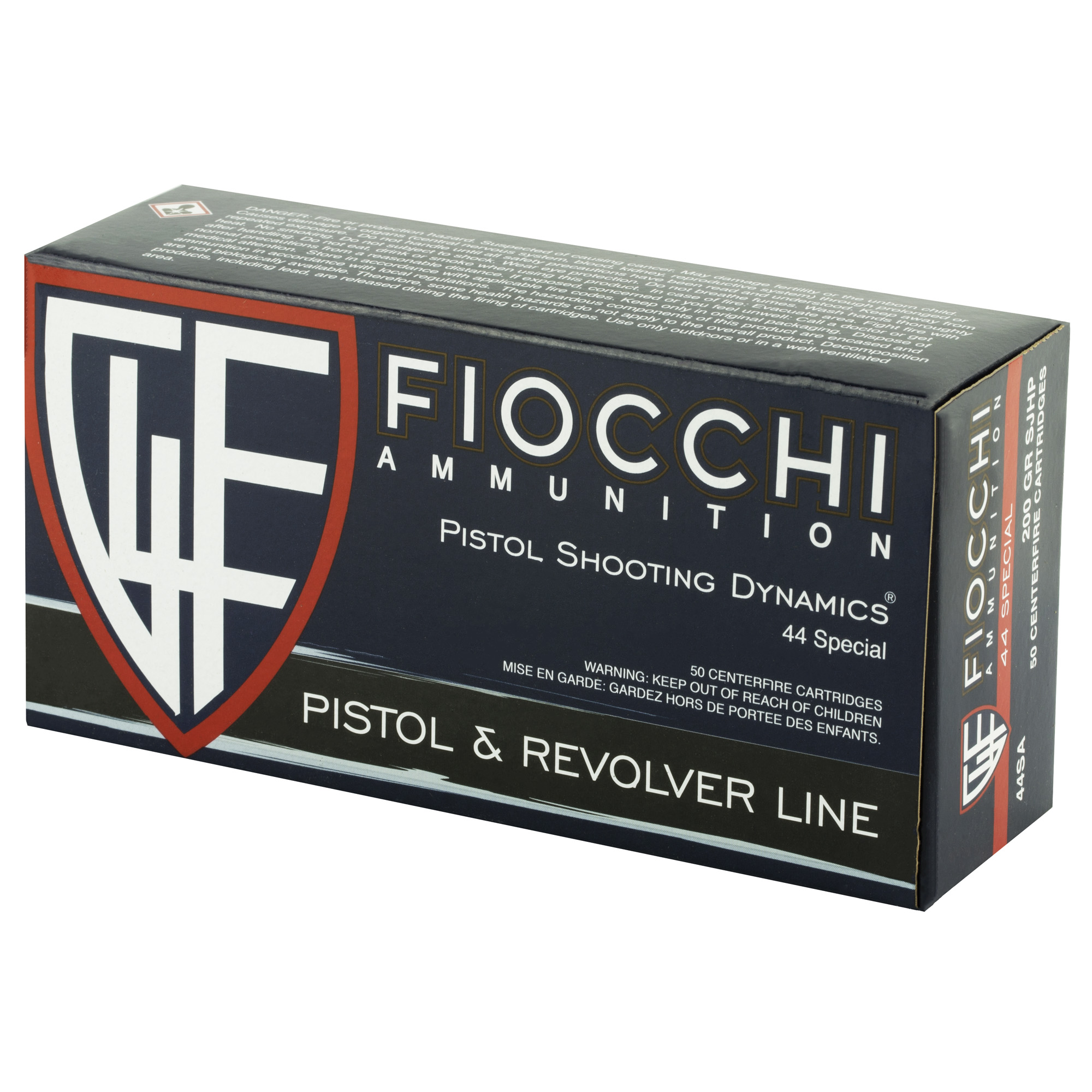 FIOCCHI 44SPL 200GR SJHP 50/500 - Image 3