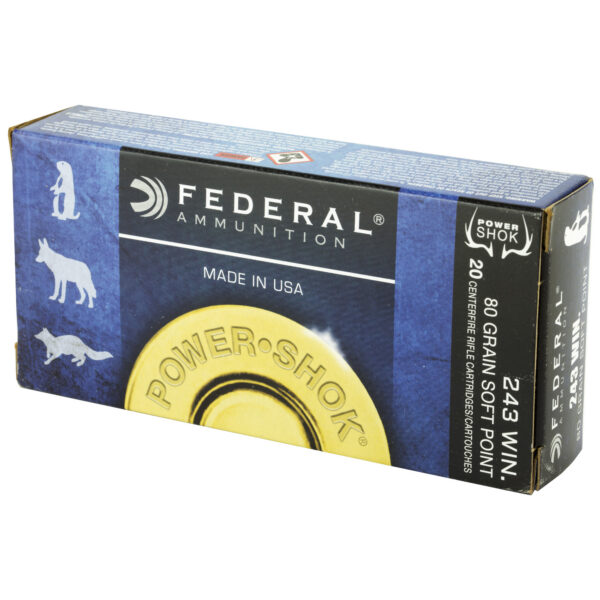 Alternative view of FED PWRSHK 243WIN 80GR SP 20/200