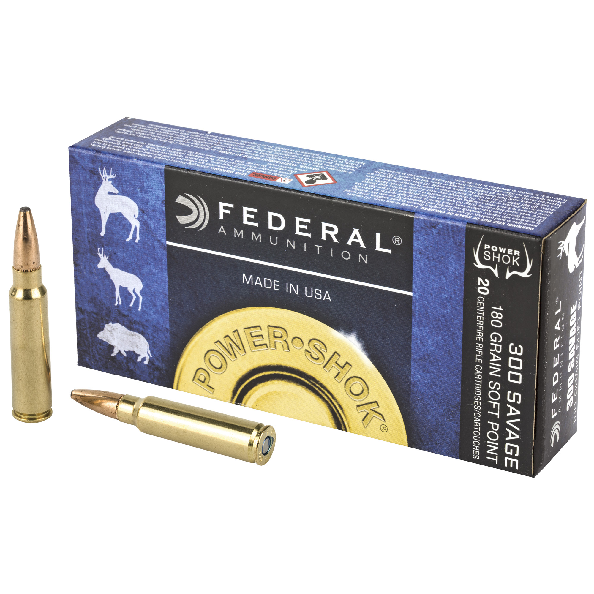FED PWRSHK 300SAV 180GR SP 20/200