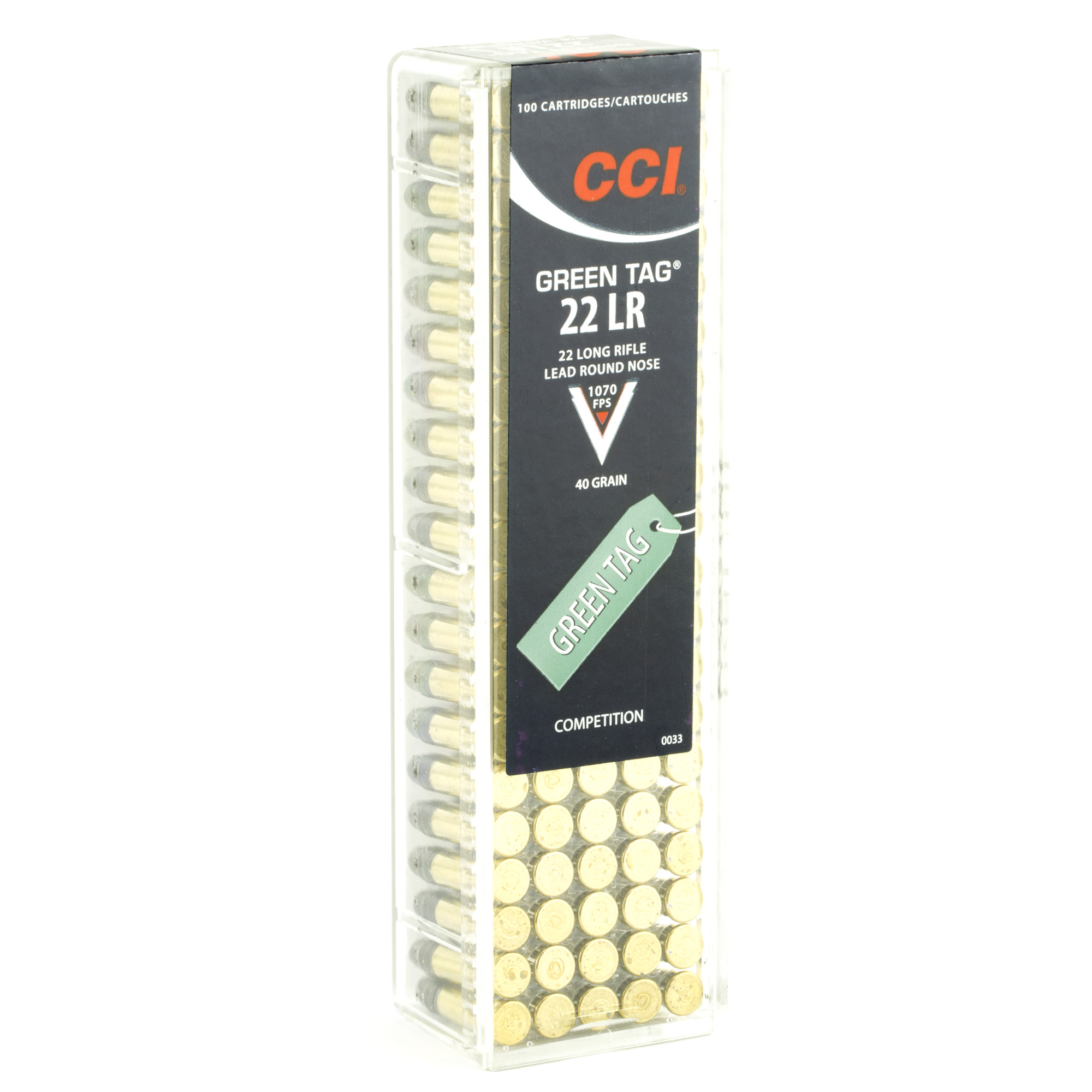 CCI 22LR GREEN TAG COMP 100/5000 - Image 2