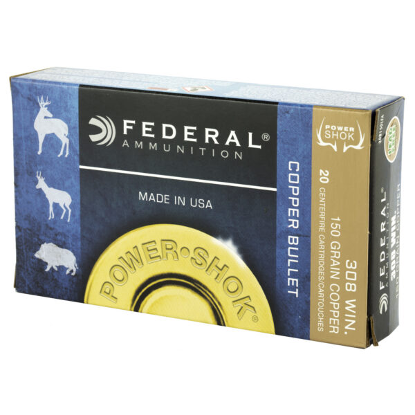 Alternative view of FED PWRSHK 308WIN 150GR CPR 20/200