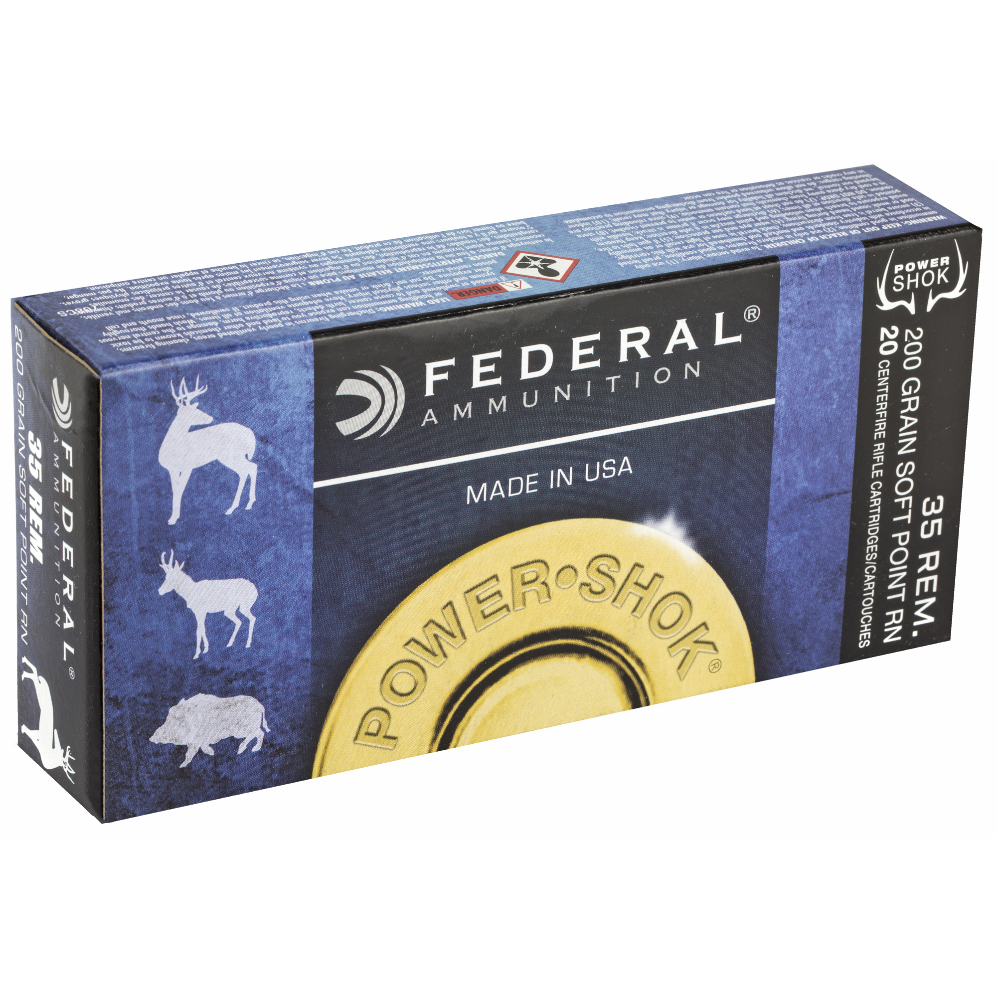 FED PWRSHK 35REM 200GR SP 20/200 - Image 2