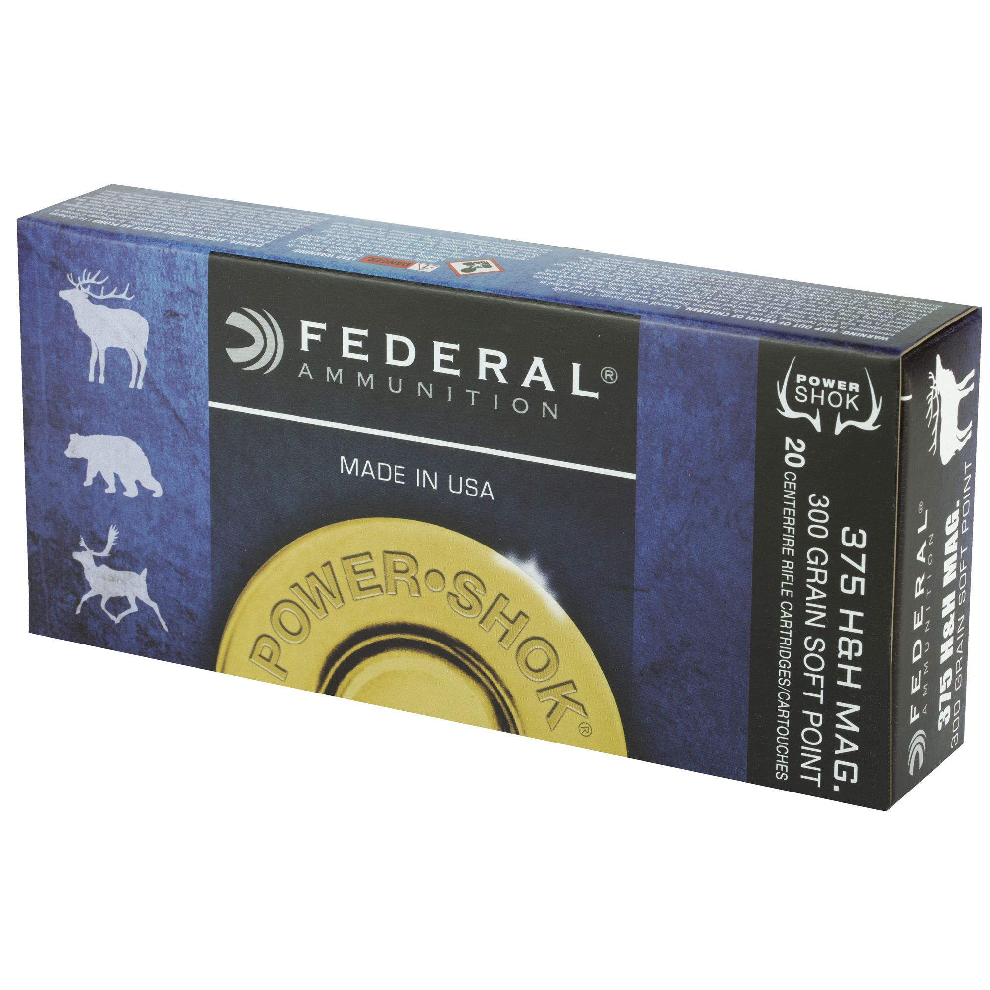 FED PWRSHK 375H&H 300GR SP 20/200 - Image 3