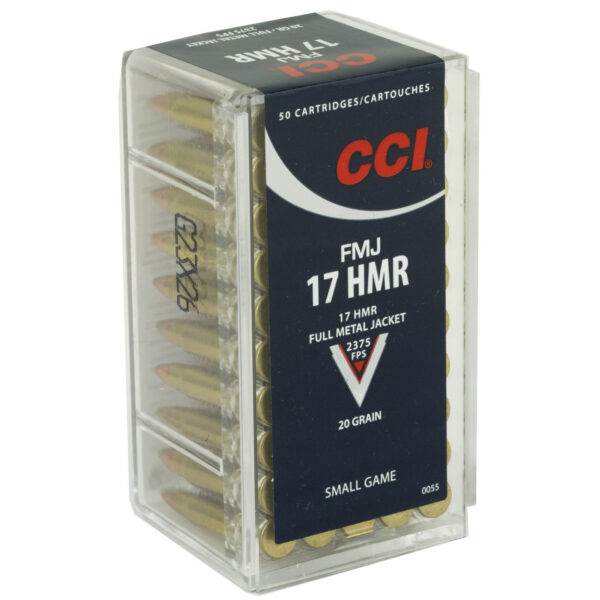Alternative view of CCI 17HMR 20GR FMJ 50/2000