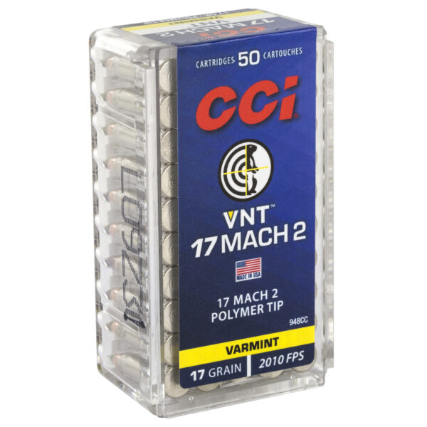 Alternative view of CCI 17 MACH 2 17GR VRMNT TIP 50/5000