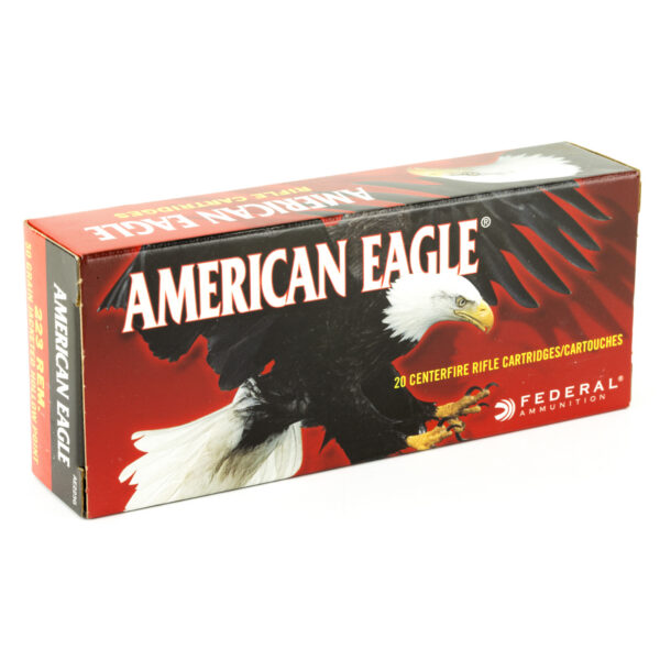 Alternative view of FED AM EAGLE 223 REM 50GR JHP 20/500