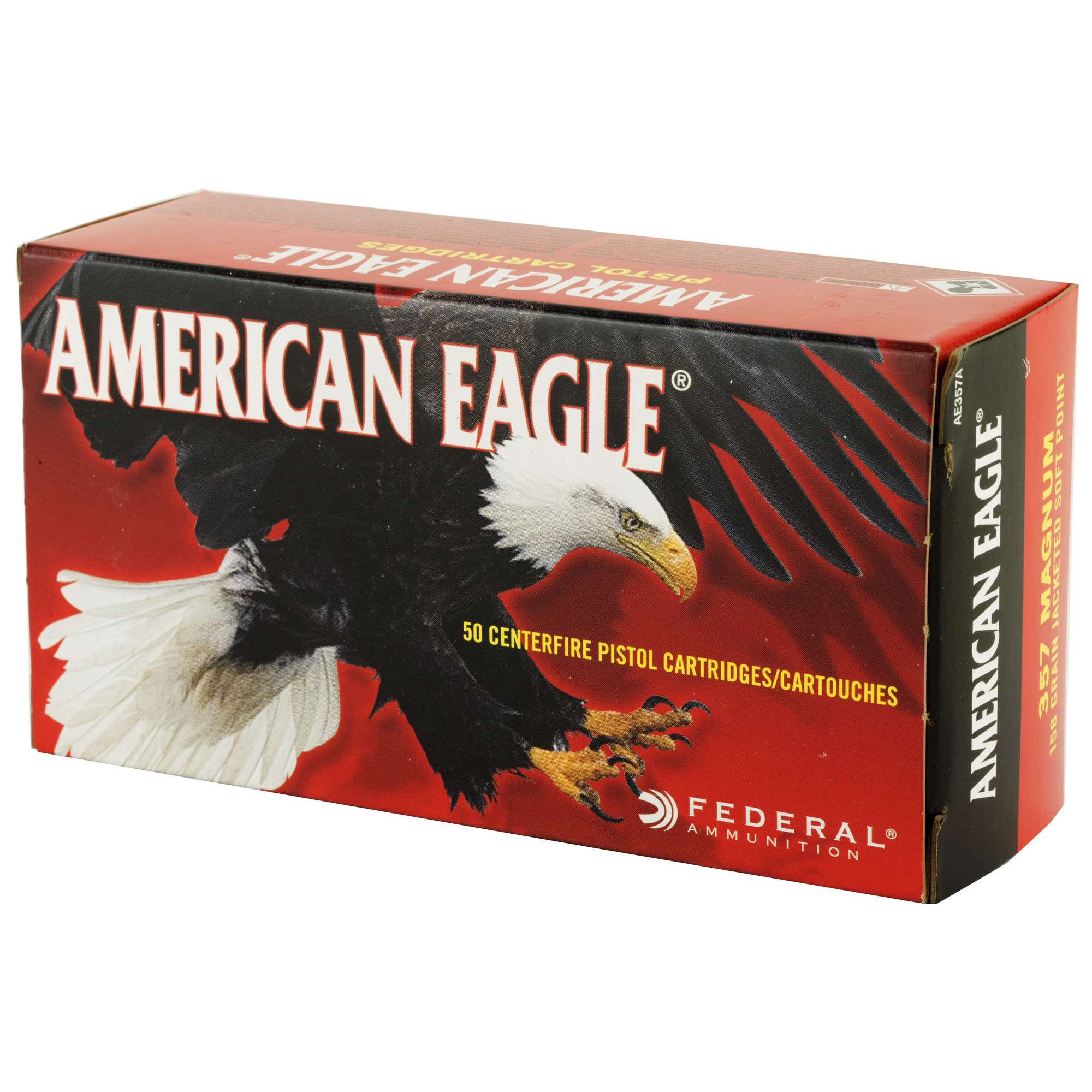 FED AM EAGLE 357MG 158GR JSP 50/1000 - Image 2