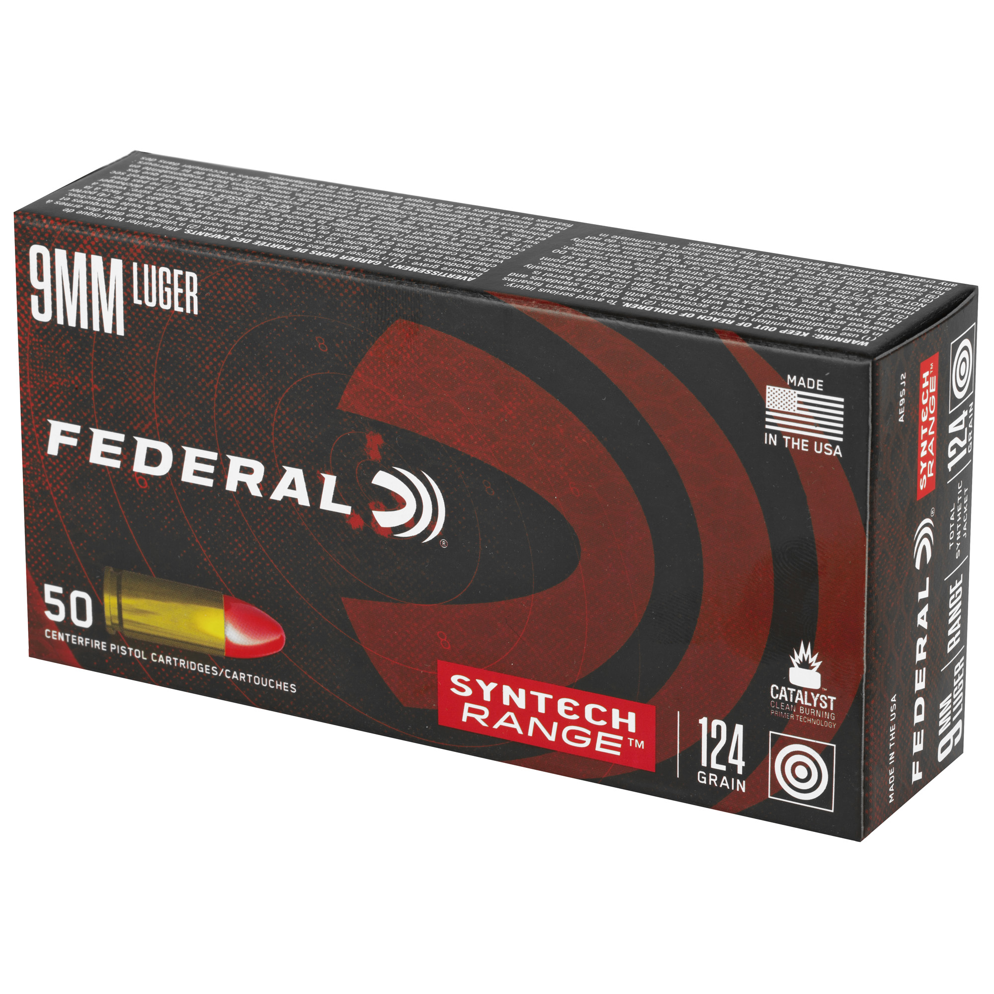 FED AE 9MM 124GR TSJ 50/500 - Image 3