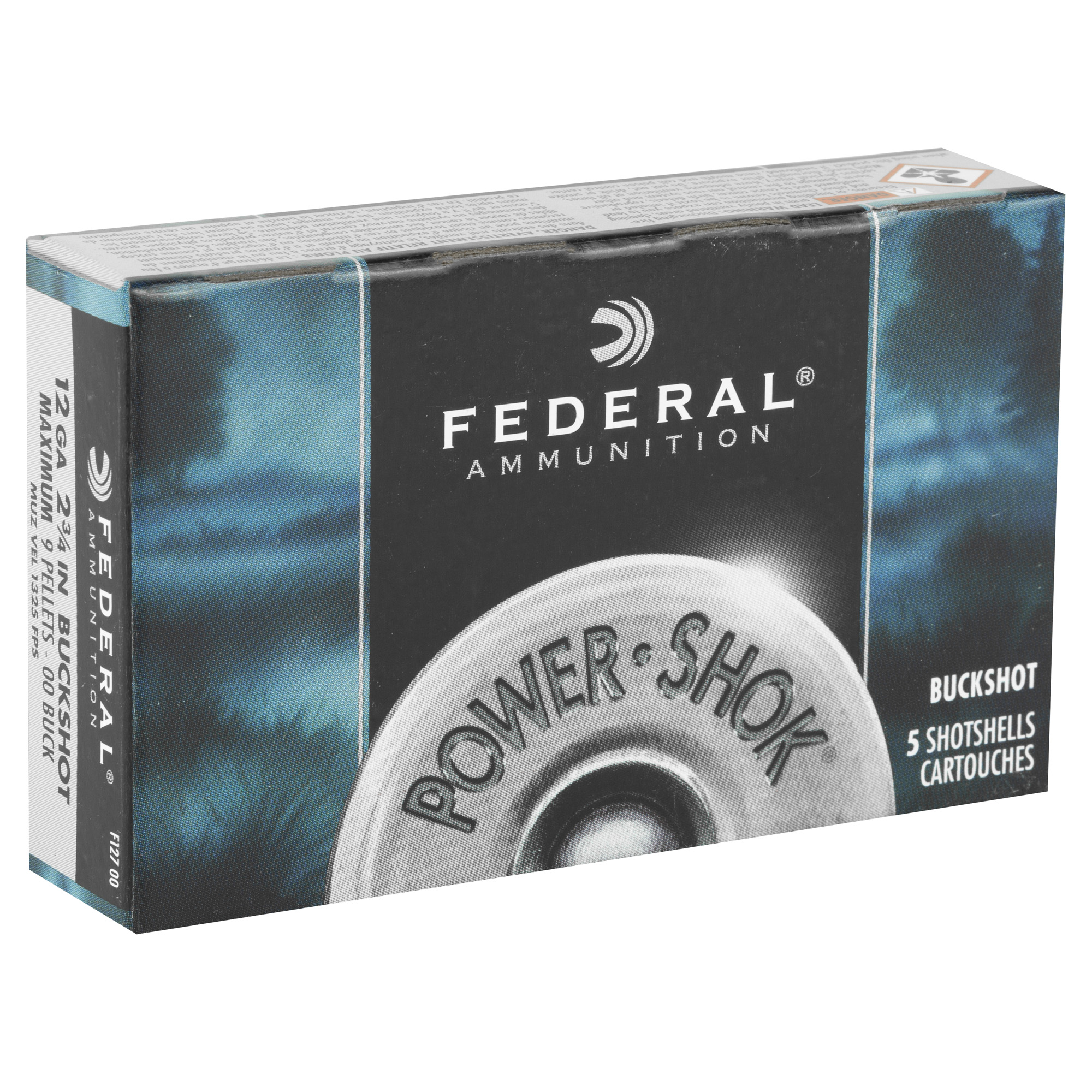 FED PWRSHK 12GA 2.75 MX 00 BCK 5/250 - Image 2