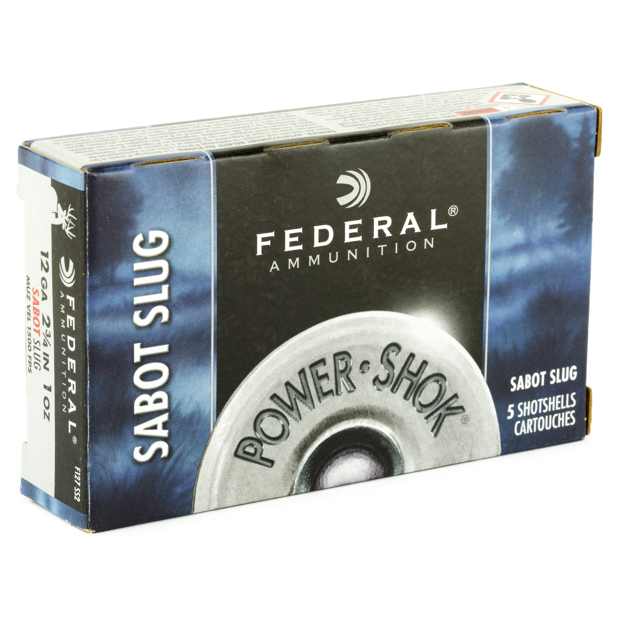 FED PWRSHK 12GA 2.75 SABOT SLG 5/250 - Image 2
