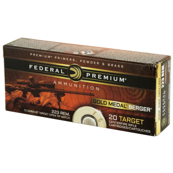 Alternative view of FED GOLD MDL 223REM 73GR BERGER 20