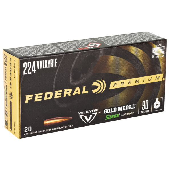 Alternative view of FED GOLD MDL 224VLK 90GR BTHP 20/200