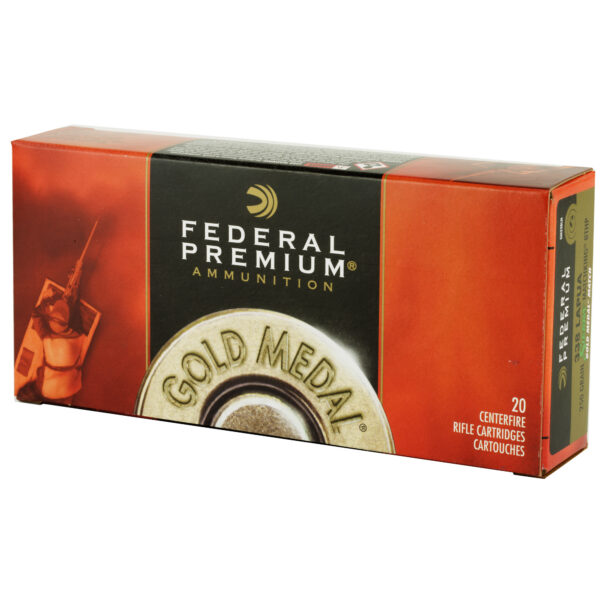 Alternative view of FED GOLD MDL 338LAP 250GR BTHP 20/