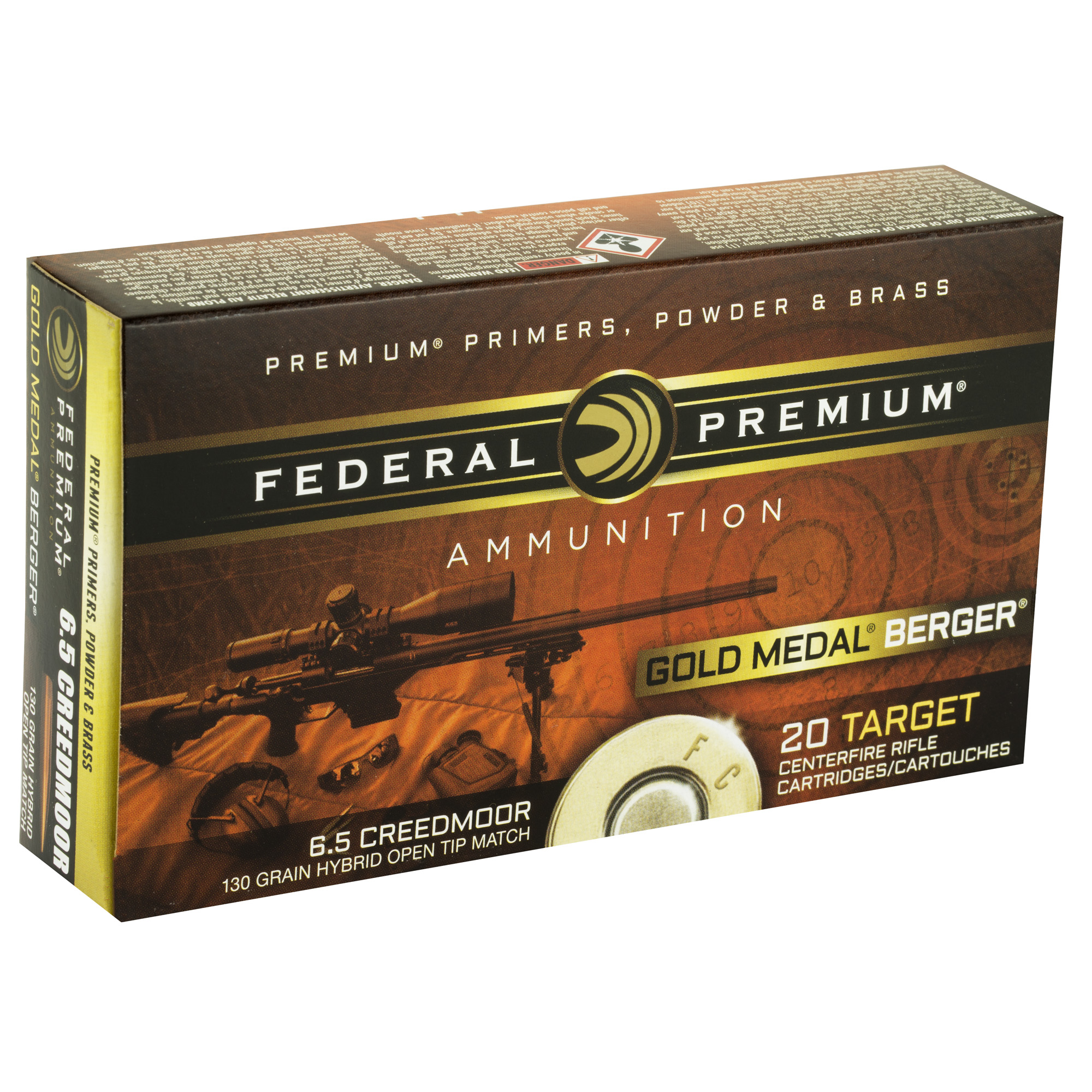 FED GOLD MDL 6.5CREED 130GR BERG 20 - Image 2