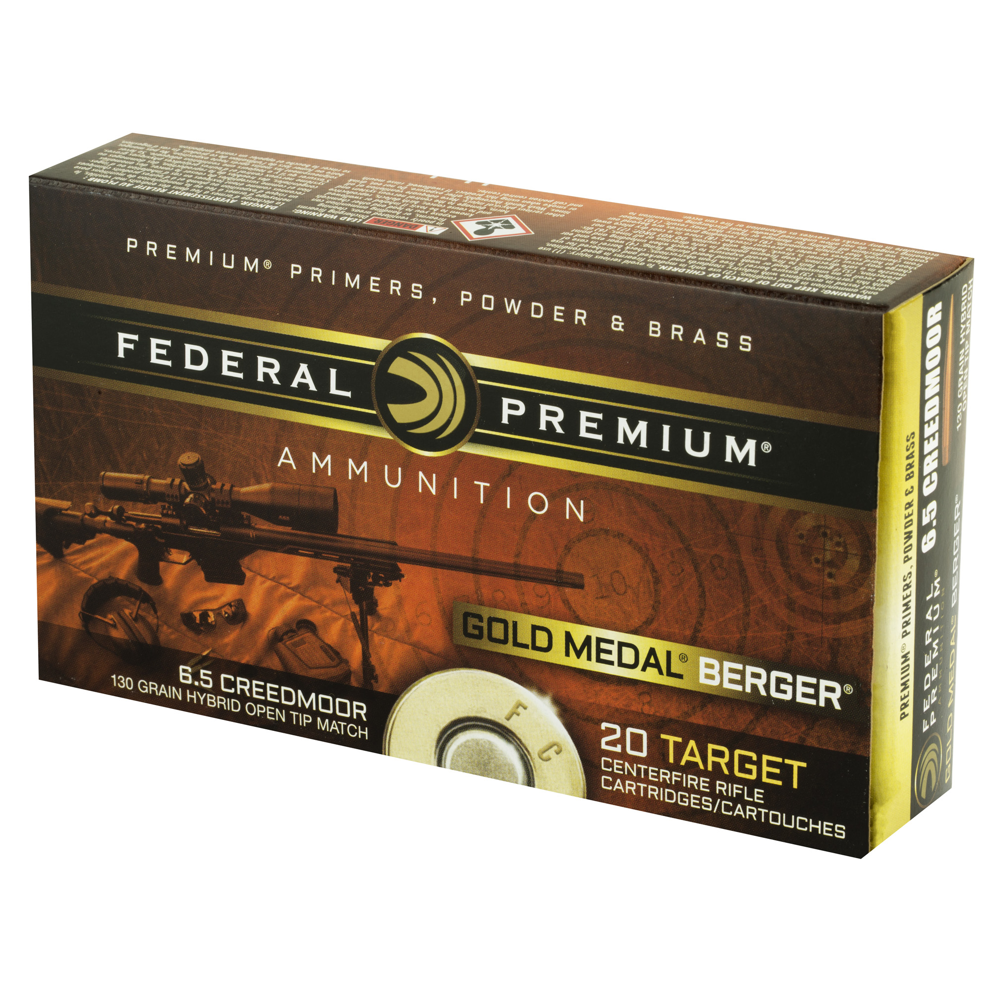 FED GOLD MDL 6.5CREED 130GR BERG 20 - Image 3