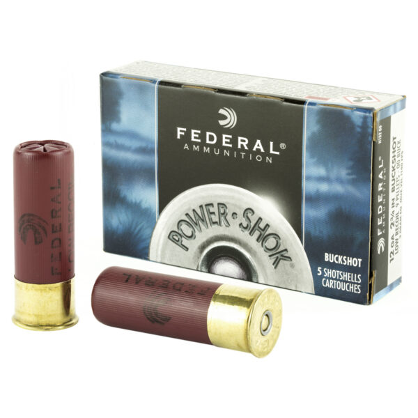 FED PWRSHK 12GA 2.75 LR 00 BCK 5/250