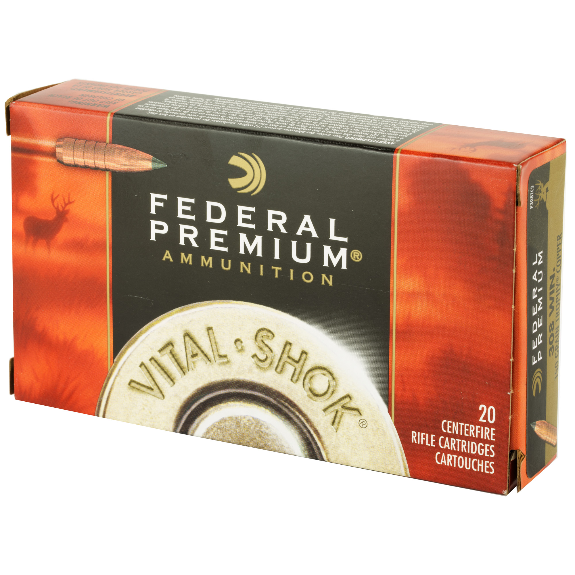 FED PRM 308WIN 150GR TRPHY CP 20/200 - Image 2