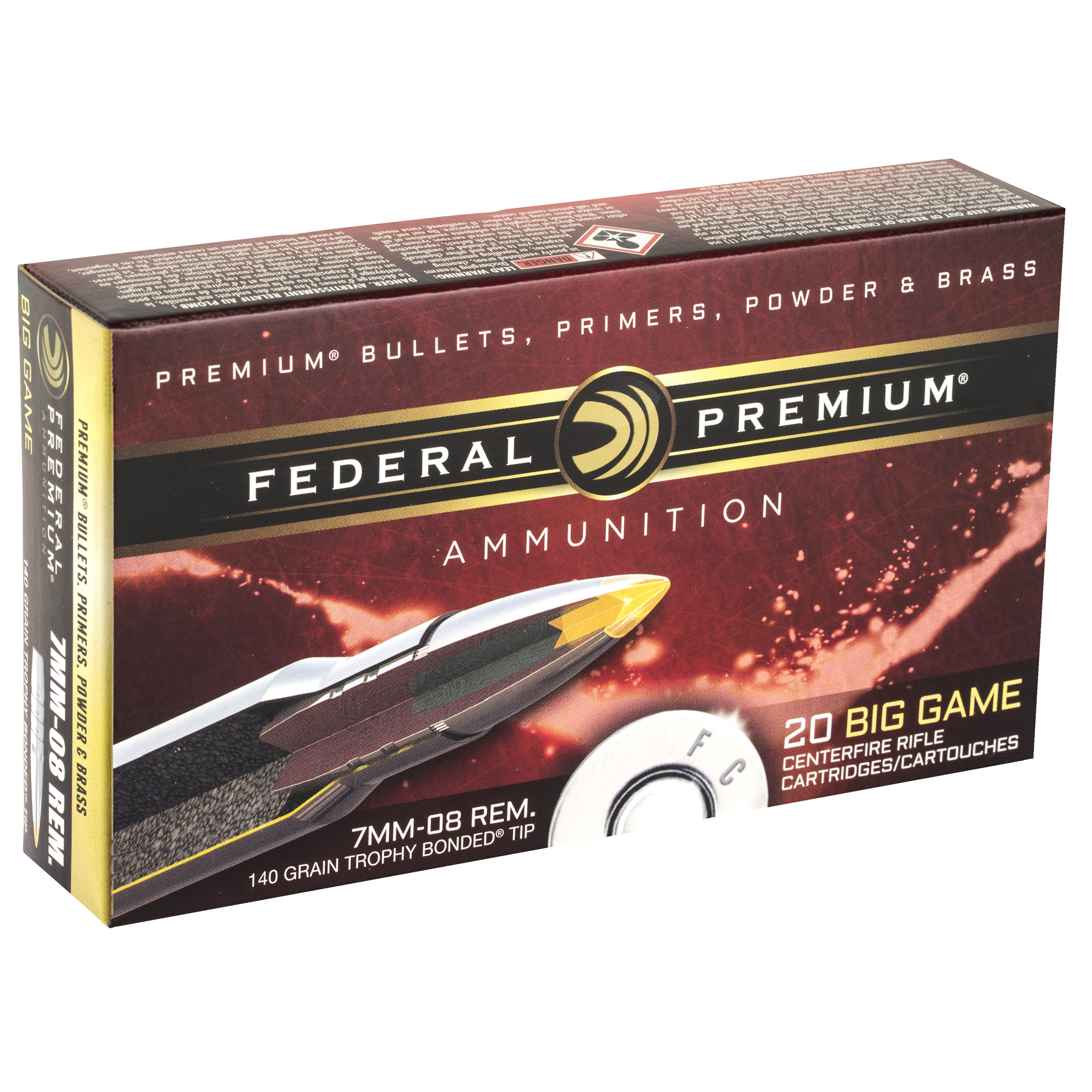 FED PRM 7MM08 140GR TRPHY TIP 20/200 - Image 2