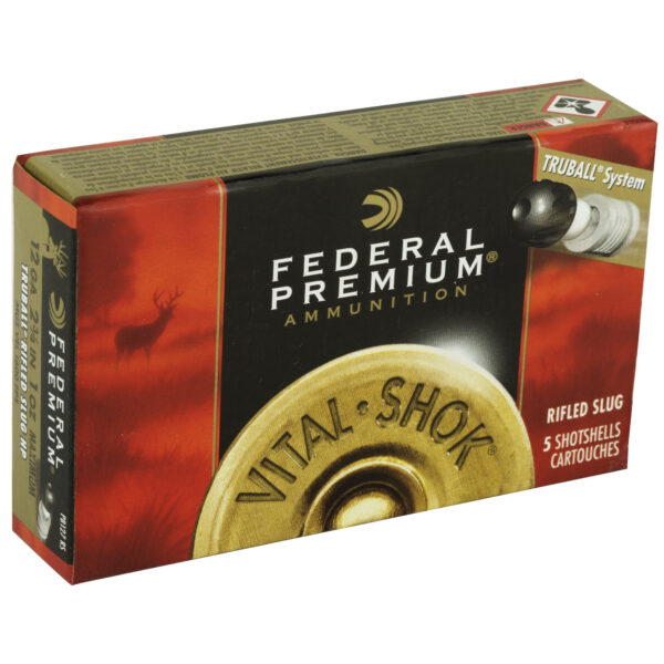 Alternative view of FED PRM 12GA 2.75 RIFLED SLUG 5/250