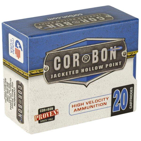 Alternative view of CORBON 38SUPER+P 125GR JHP 20/500