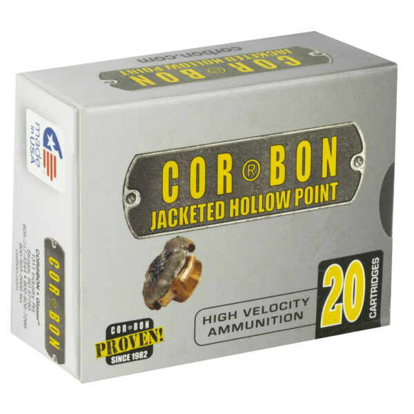 Alternative view of CORBON 45ACP+P 230GR JHP 20/500