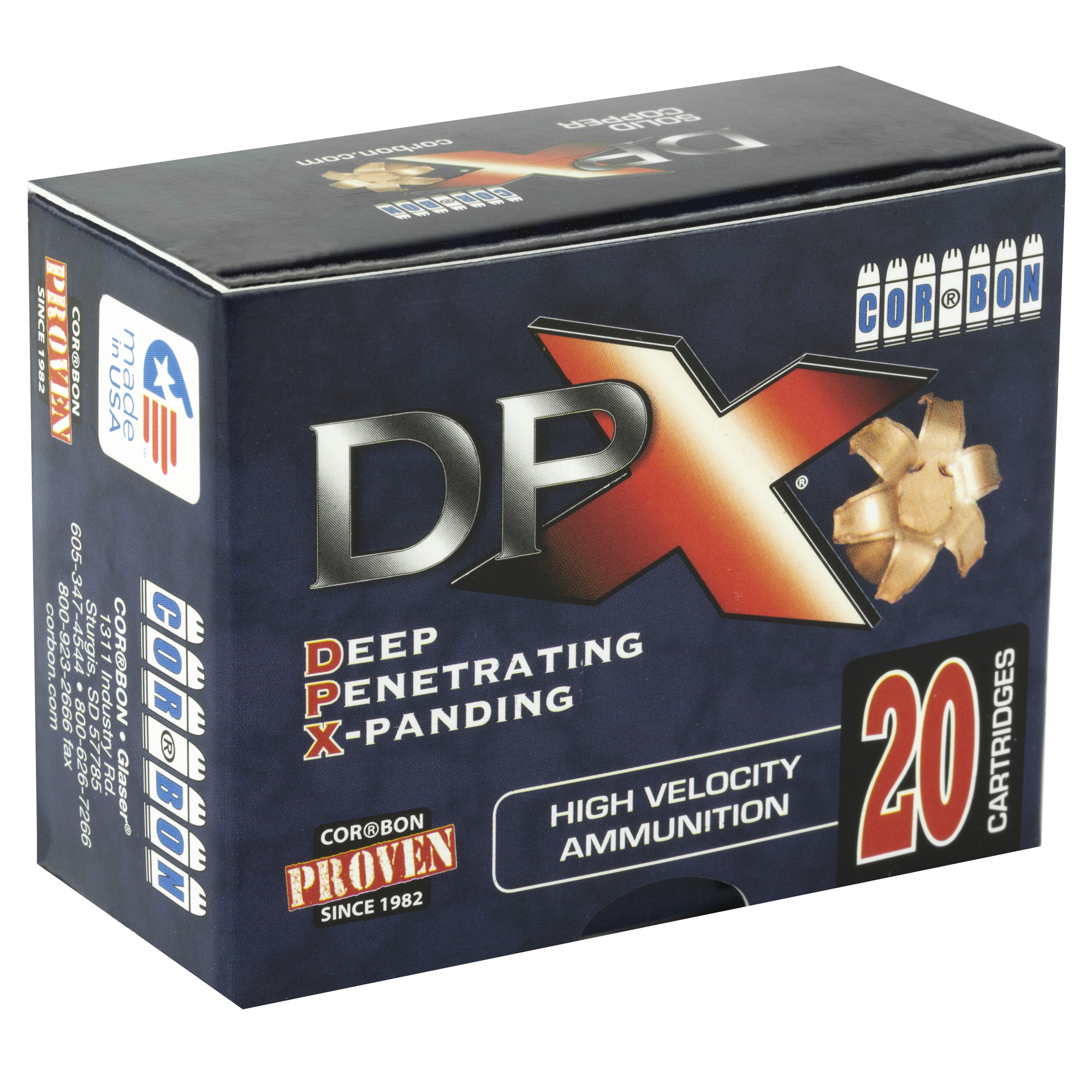 CORBON DPX 380ACP 80GR BRNS X 20/500 - Image 2