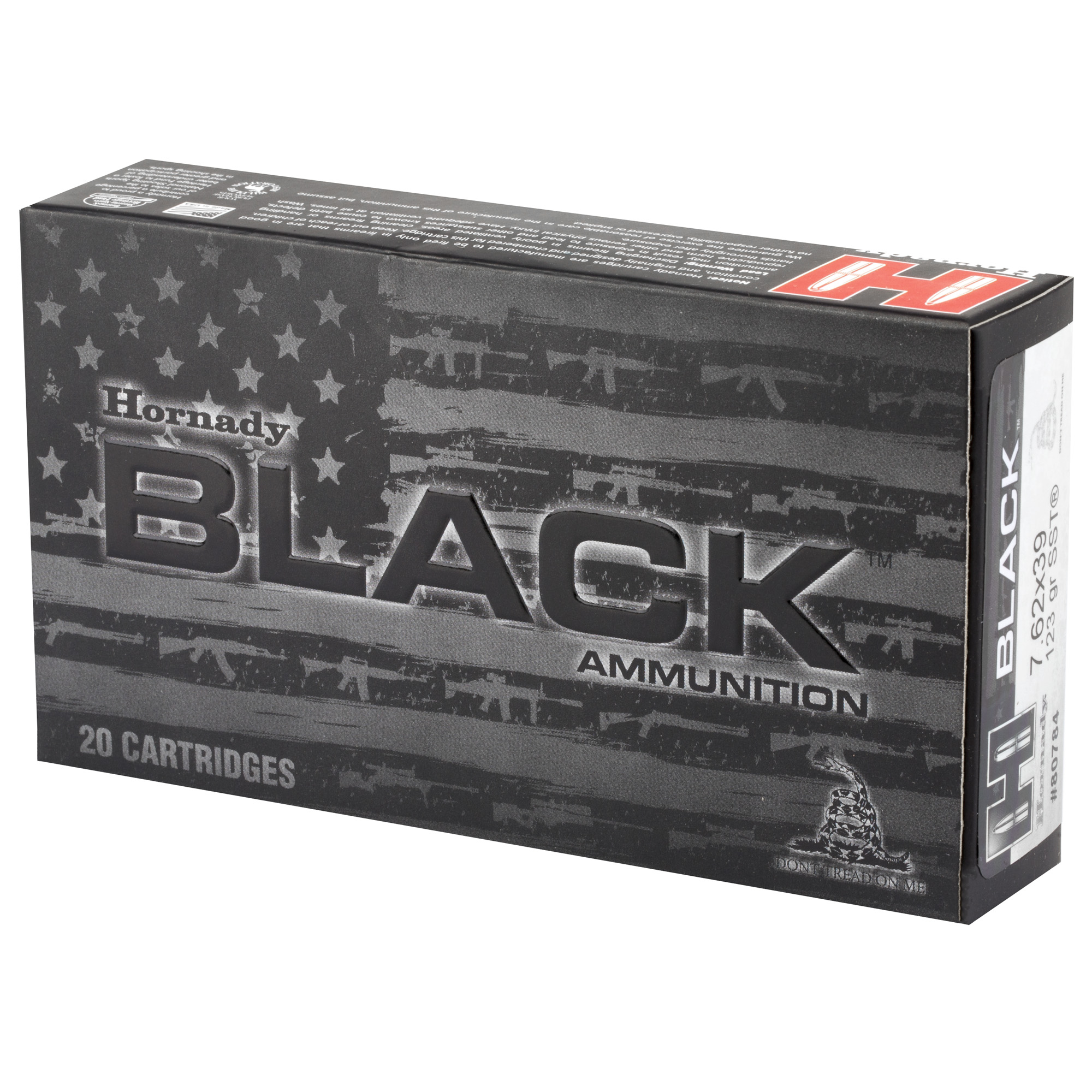 HRNDY BLACK 7.62X39 123GR SST 20/200 - Image 3