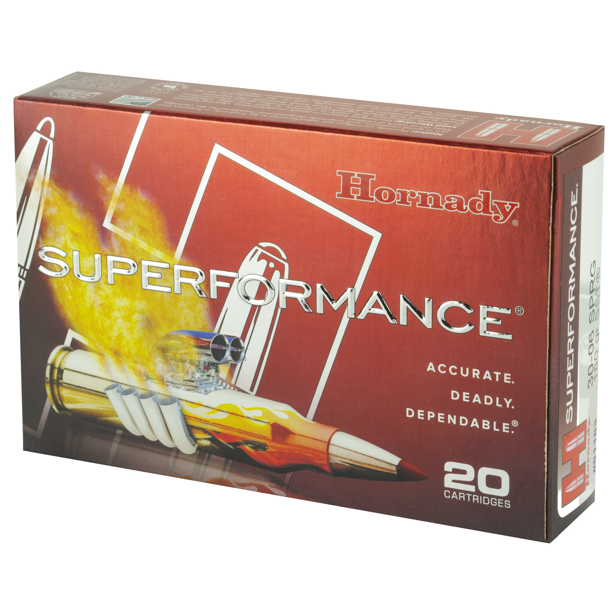 HRNDY SF 30-06 180GR SST 20/200 - Image 3
