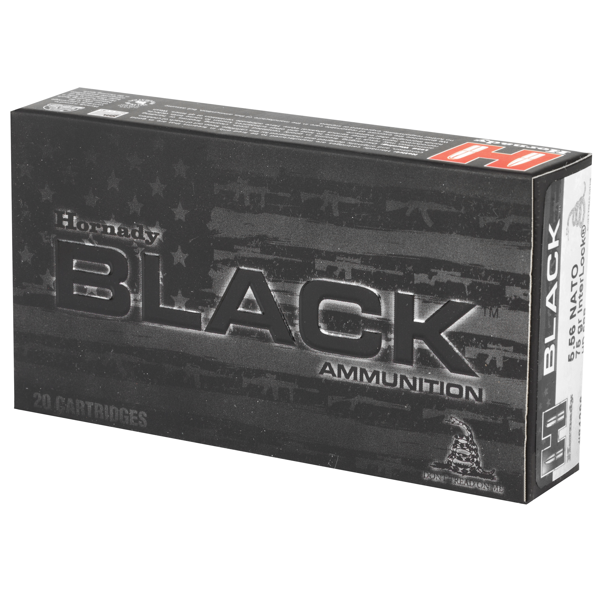HRNDY BLACK 556NATO 75GR SBR 20/200 - Image 3