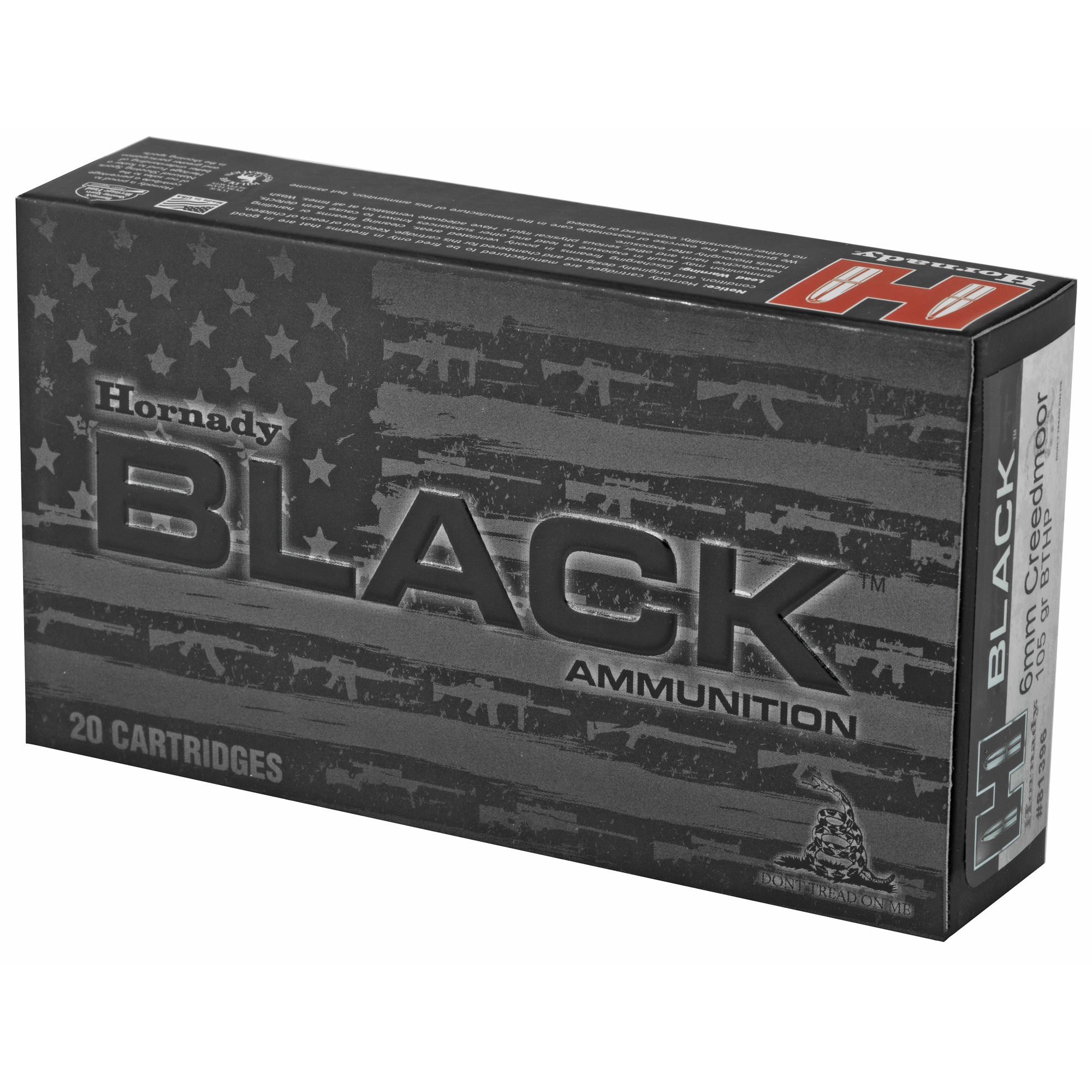 HRNDY BLK 6MM CRD 105GR BTHP 20/200 - Image 3