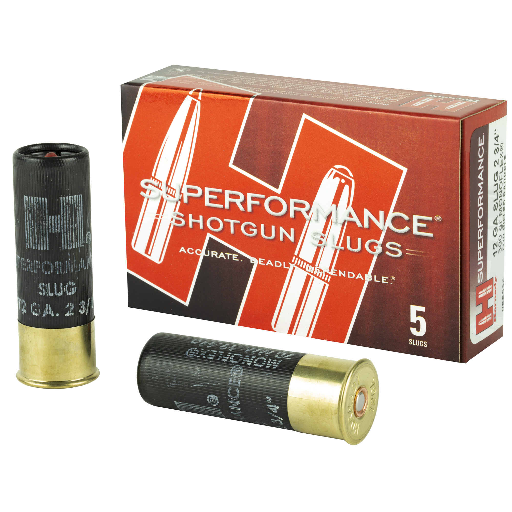 HRNDY 12GA 2.75 300GR SLUG MFX5/100