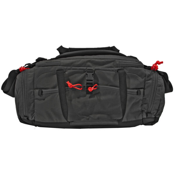 Alternative view of GGG RANGE BAG BLACK W/RED ZIPPER PUL