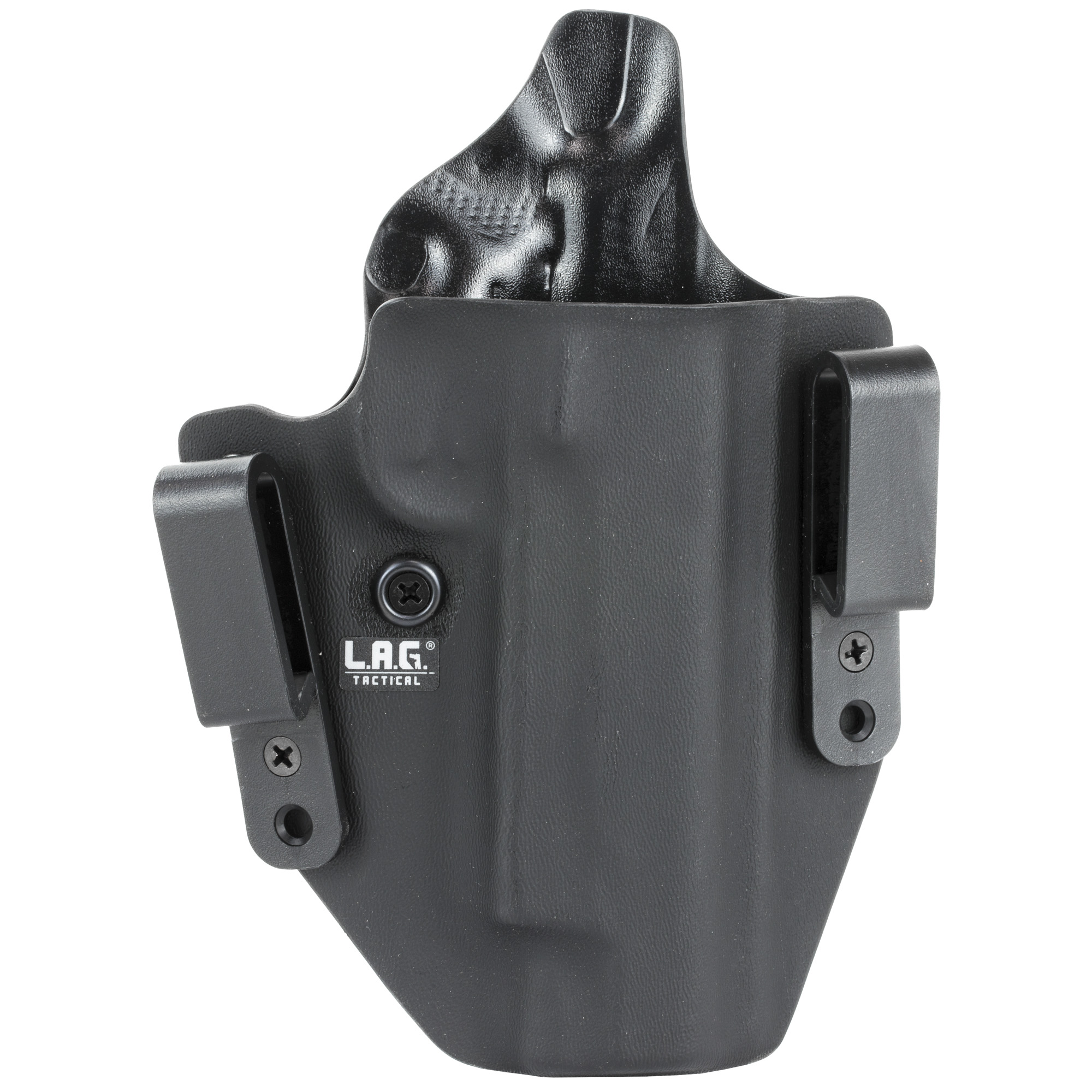 LAG DFNDR 1911 5 W/ RAIL OWB BLK RH