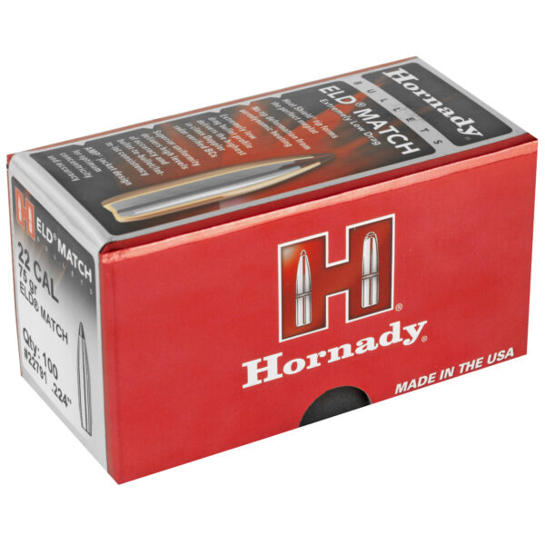 Alternative view of HRNDY ELD-M 22CAL .224 75GR 100CT