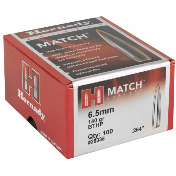 Alternative view of HRNDY MATCH 6.5MM .264 140GR 100CT