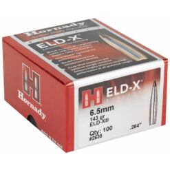 Alternative view of HRNDY ELD-X 6.5MM .264 143 GR 100CT