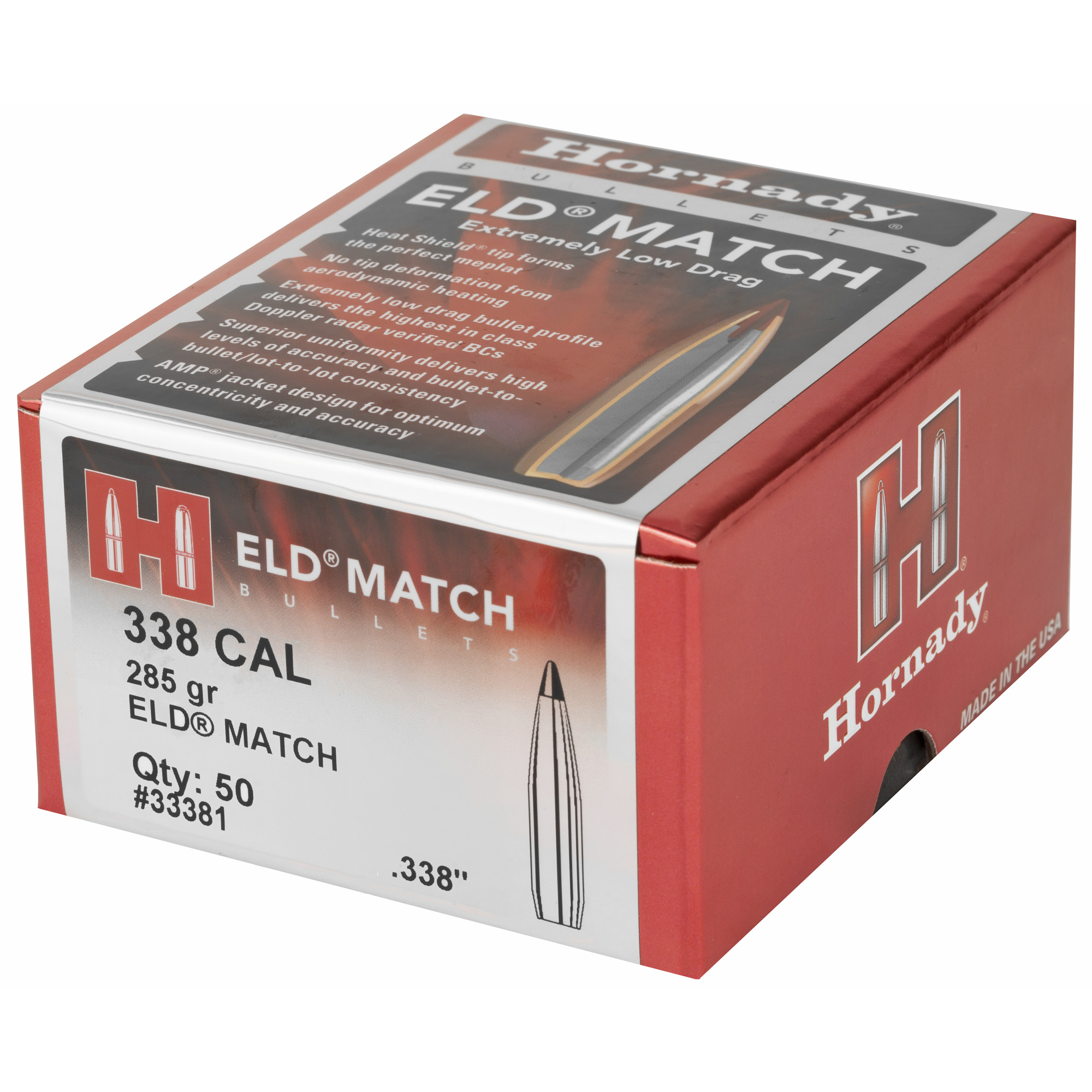 HRNDY ELD-M 338CAL 285GR 50 - Image 3