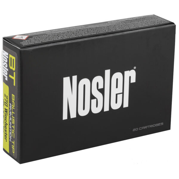Alternative view of NOSLER 270WIN 130GR BT 20/200